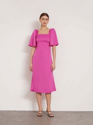 Платье однотонное PL1395/minato