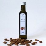 Миндальное масло холодного отжима, сыродавленное, нерафинированное 250 мл.