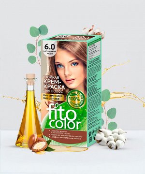 Fitoкосметика Стойкая крем-краска для волос &quot;Fitocolor&quot; тон 6.0 Натуральный русый 115 мл