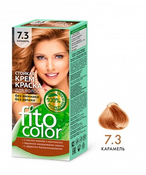 Краска-крем для волос "Fitocolor" стойкая тон 7.3 Карамель 115 мл