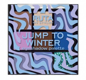 АКЦИЯ 1+1  вторая в подарок срок до 09.25 Палетка теней Jump to winter