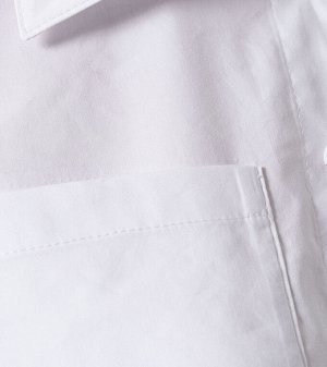 Укороченная блузка с широкими короткими рукавами, ПА 135740w