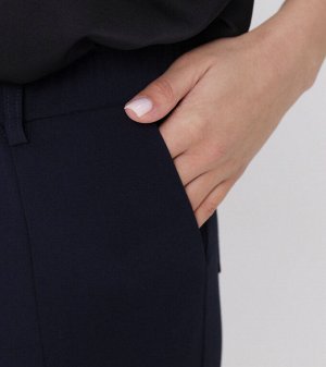 Длинные широкие брюки с разрезами , ПА 143860w