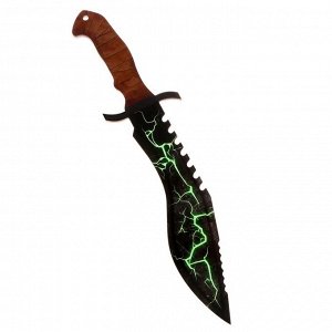 Сувенирное оружие нож кукри «Зеленый», длина 25 см