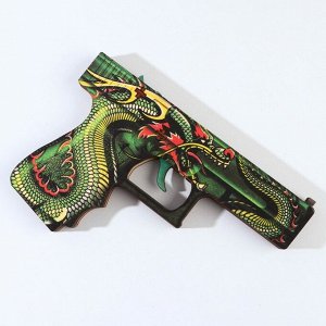 Сувенирное оружие пистолет «Дракон», длина 19,8 см