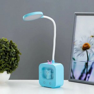 LED Лампа светодиодная настольная Мишка , ночник с аккумуляторной батарее