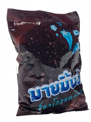 Конфета жевательная Boonprasert "Mymint" Chocolate&Mint со вкусом мяты и шоколада, м/у 280г