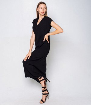 Платье #КТ7541, черный