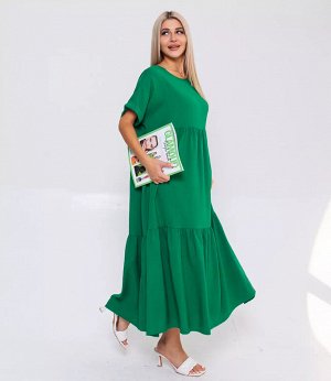 Платье #БШ1494, зеленый
