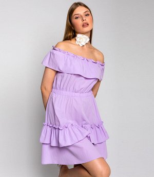 Платье #КТ6063 (1), лавандовый