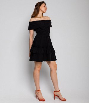 Платье #КТ6063 (1), черный