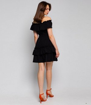 Платье #КТ6063 (1), черный
