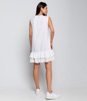 Платье #КТ6062, белый