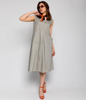 Платье #КТ22771, серый