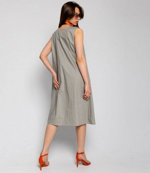 Платье #КТ22771, серый