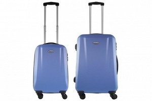 Комплект чемоданов 2в1 Alezar Valensia - Light blue (M+S)