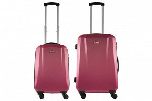 Комплект чемоданов 2в1 Alezar Valensia - Crimson (M+S)
