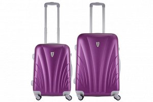 Комплект чемоданов 2в1 Alezar Cruise - Purple (M+S)
