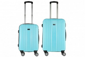 Комплект чемоданов 2в1 Alezar Global - Light Blue (M+S)