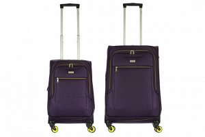 Комплект чемоданов 2в1 Alezar Vasto - Purple (M+S)