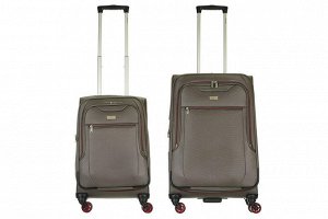 Комплект чемоданов 2в1 Alezar Vasto - Beige (M+S)
