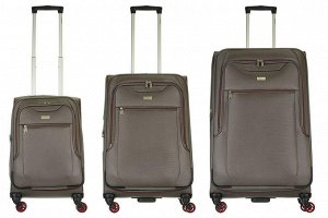 Комплект чемоданов 3в1 Alezar Vasto - Beige (L+M+S)