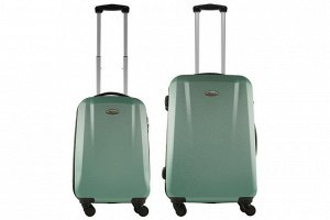 Комплект чемоданов 2в1 Alezar Valensia - Green (M+S)