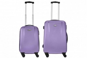 Комплект чемоданов 2в1 Alezar Valensia - Purple (M+S)