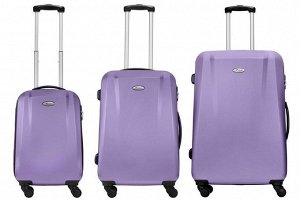 Комплект чемоданов 3в1 Alezar Valensia - Purple (L+M+S)