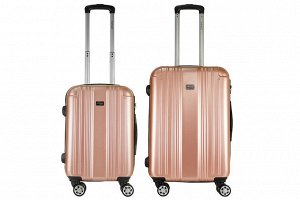 Комплект чемоданов 2в1 Alezar Global - Coral (M+S)