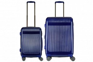 Комплект чемоданов 2в1 Monopol Malta - Blue (M+S)