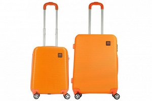 Комплект чемоданов 2в1 Monopol Santorin II - Orange (M+S)