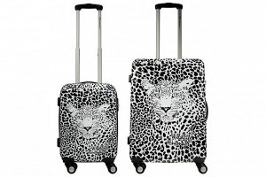 Комплект чемоданов 2в1 Monopol Leopard (M+S)