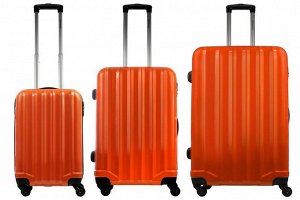 Комплект чемоданов 3в1 Monopol Miami - orange (L+M+S)