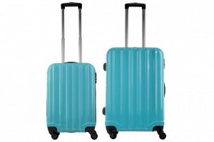 Комплект чемоданов 2в1 Monopol Miami - blue (M+S)