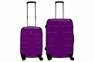 Комплект чемоданов 2в1 Luyida NewLine - purple (M+S)