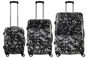 Комплект чемоданов 3в1 Monopol Luxor (L+M+S)
