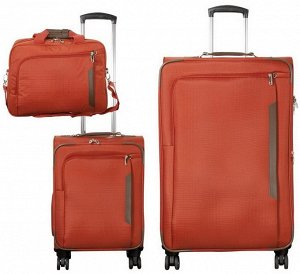 Комплект чемоданов 3в1 Monopol Maui - orange (L+M+Сумка)