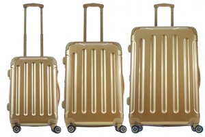 Комплект чемоданов 3в1 Monopol Nepal - bronze (L+M+S)