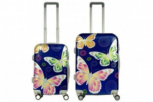 Комплект чемоданов 2в1 Impreza Butterfly 4 (M+S)