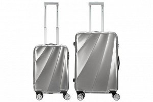 Комплект чемоданов 2в1 Monopol Palermo - Silver (M+S)