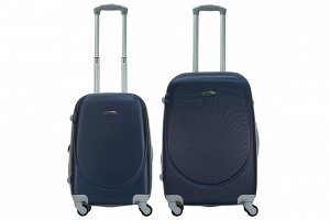 Комплект чемоданов 2в1 Alezar Voyage  - Blue (M+S)