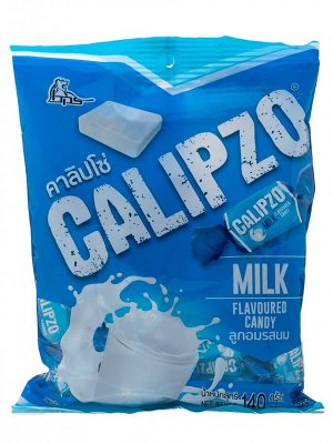 Конфета мягкая Boonprasert "Calipzo" Milk с молочным вкусом 50шт, м/у 140г