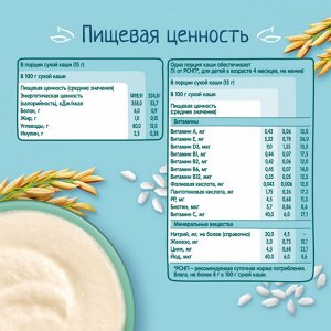 ФРУТОНЯНЯ Каша 200г рисовая безмолочная