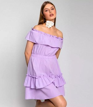 Платье #КТ6063 (1), лавандовый