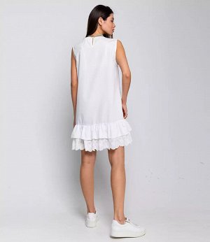 Платье #КТ6062, белый
