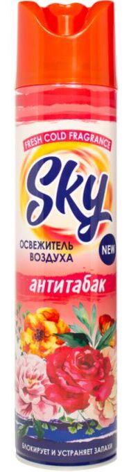 SKY MAX Освежитель воздуха Антитабак 300 мл.