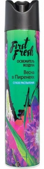 First Fresh Освежитель воздуха Весна в Пиренеях 300 мл. СУХОЕ распыление