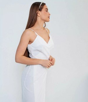 Платье #БШ1140, белый