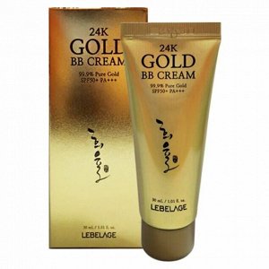 Омолаживающий тональный крем Lebelage Heeyul 24 Gold BB Cream, 30 мл